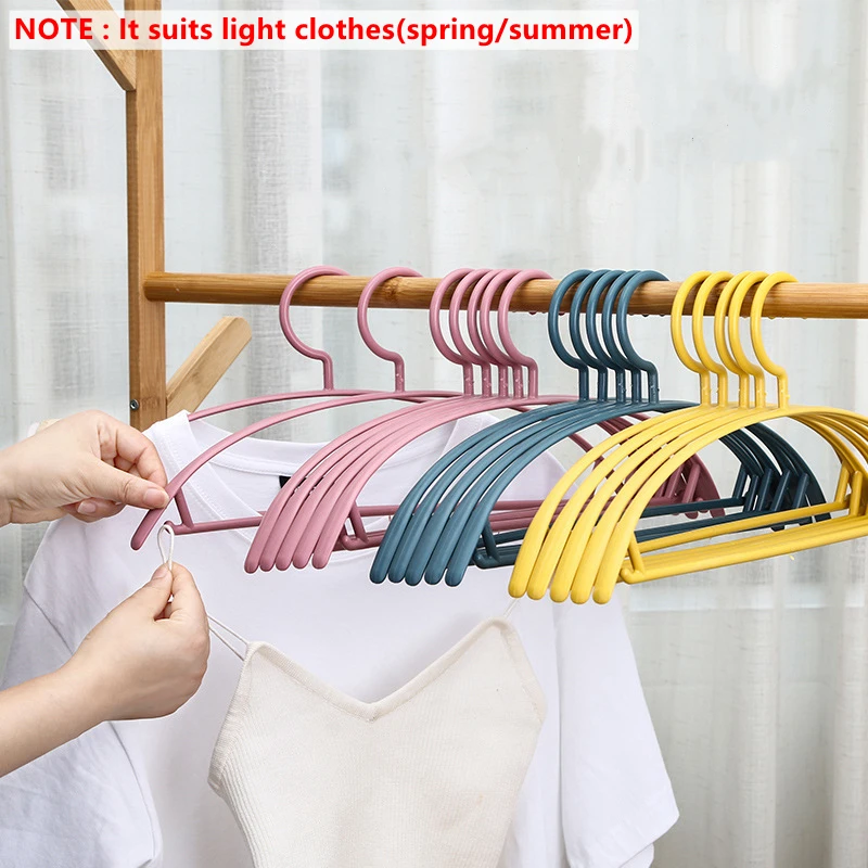 

10 шт., вешалка для одежды, полипропиленовые пластиковые вешалки, противоскользящая сушилка, шкаф, экономия места, стеллаж для хранения одежд...