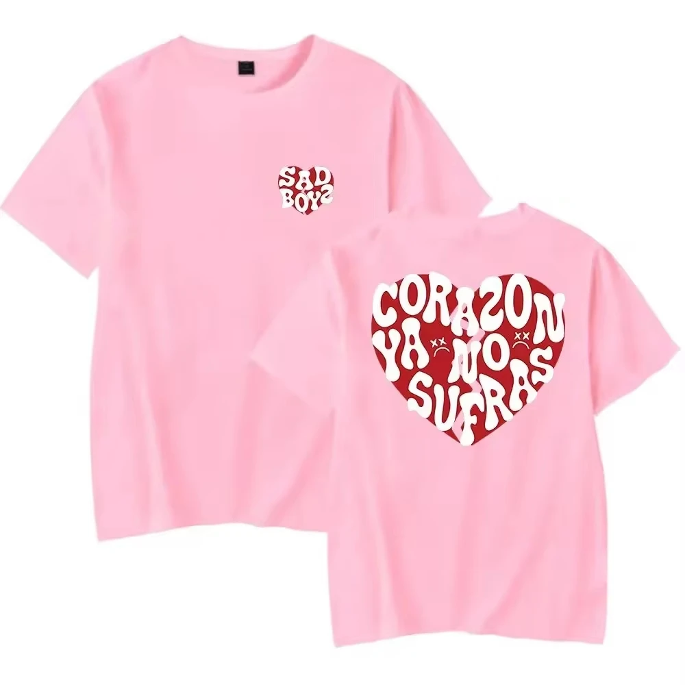 Футболка Junior H No Sufras Sad Boyz летняя женская/Мужская модная повседневная Уличная