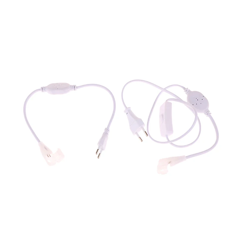 Вилка европейского стандарта для светодиодной ленты COB 220 В вилка питания быстрый