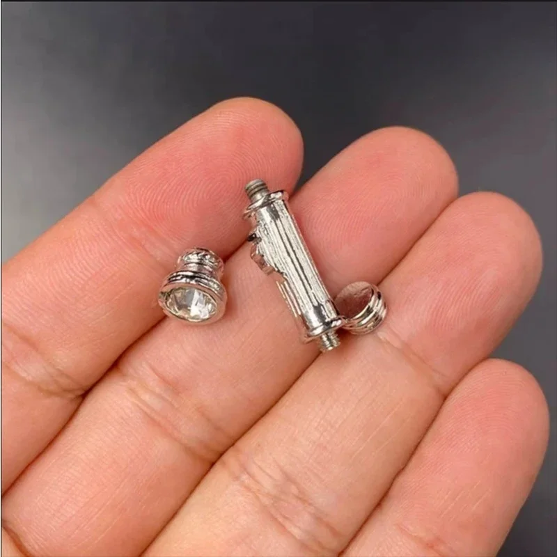 1/6 масштаб мини-фонарик винтажный металлический фонарик сценический аксессуар