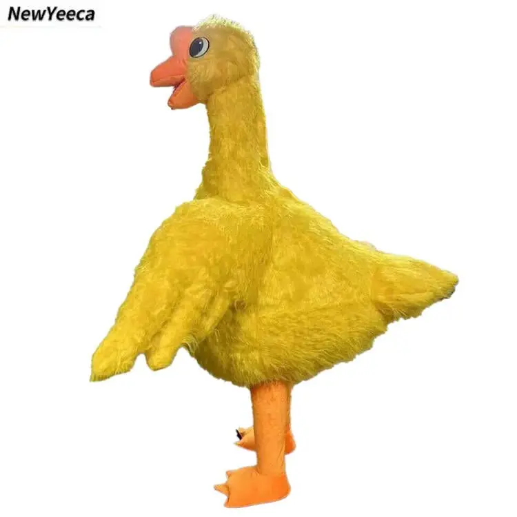 Гигантский надувной костюм белого гуся 2 м/2 6 м костюм-талисман для взрослых