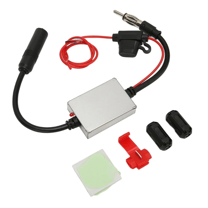 

Marine Car FM Radio Antenna Signal Amplifier Aerial Signal Amp Booster 88-108mhz