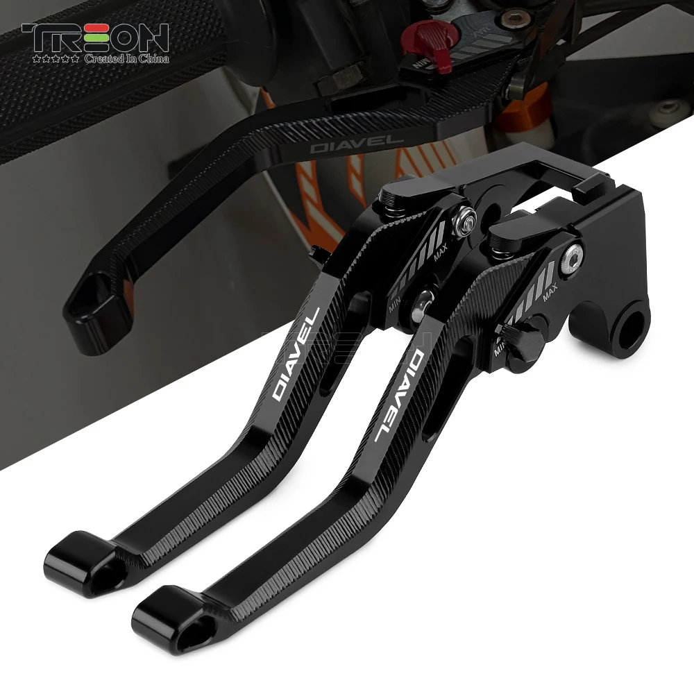 Для DUCATI DIAVEL/CARBON/XDiavel/S 2011-2017 2018 аксессуары для мотоциклов регулируемые рычаги