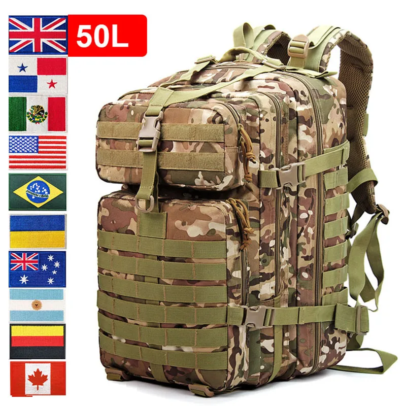 

30L/50L Travel Backpack for Men Hiking Bag Rucksack Camping Bag for Men Hiking Supplies Sports Trekking Climbing Rucksack