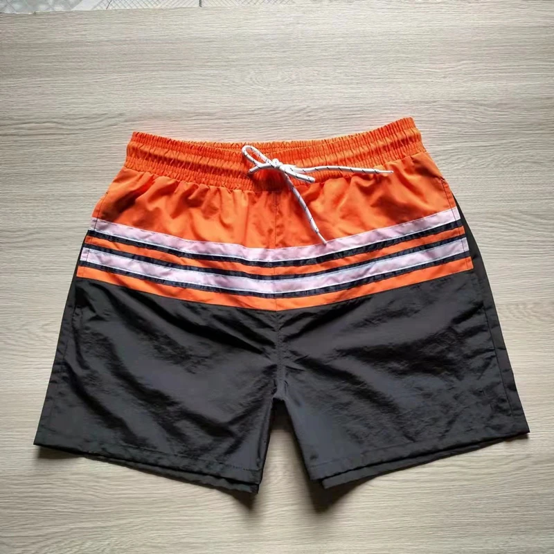 Summer Cool Alligator Gyms Fitness Sportswear Bottoms Male Running Training Quick Dry Beach Short Pants Men's Swimming Trunks