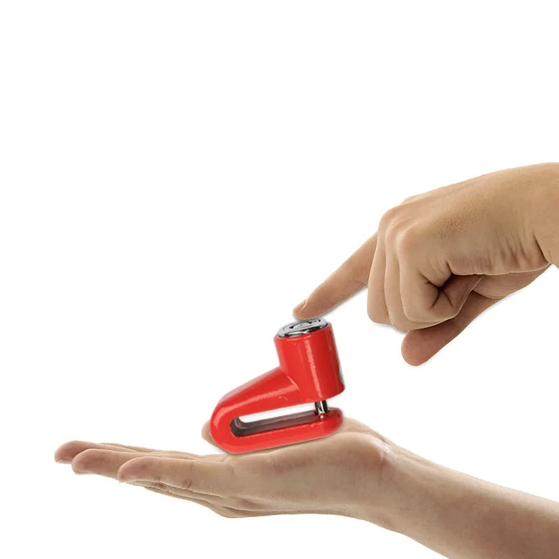 Замок для мотоцикла скутера велосипеда с защитой от кражи | Спорт и развлечения