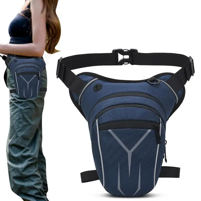 

Fashion Motorcycle Leg Bag Multifunctional Sports Crossbody Bag Men Motorcycle Waist Bag Waterproof Riding Equipment Storage Bag