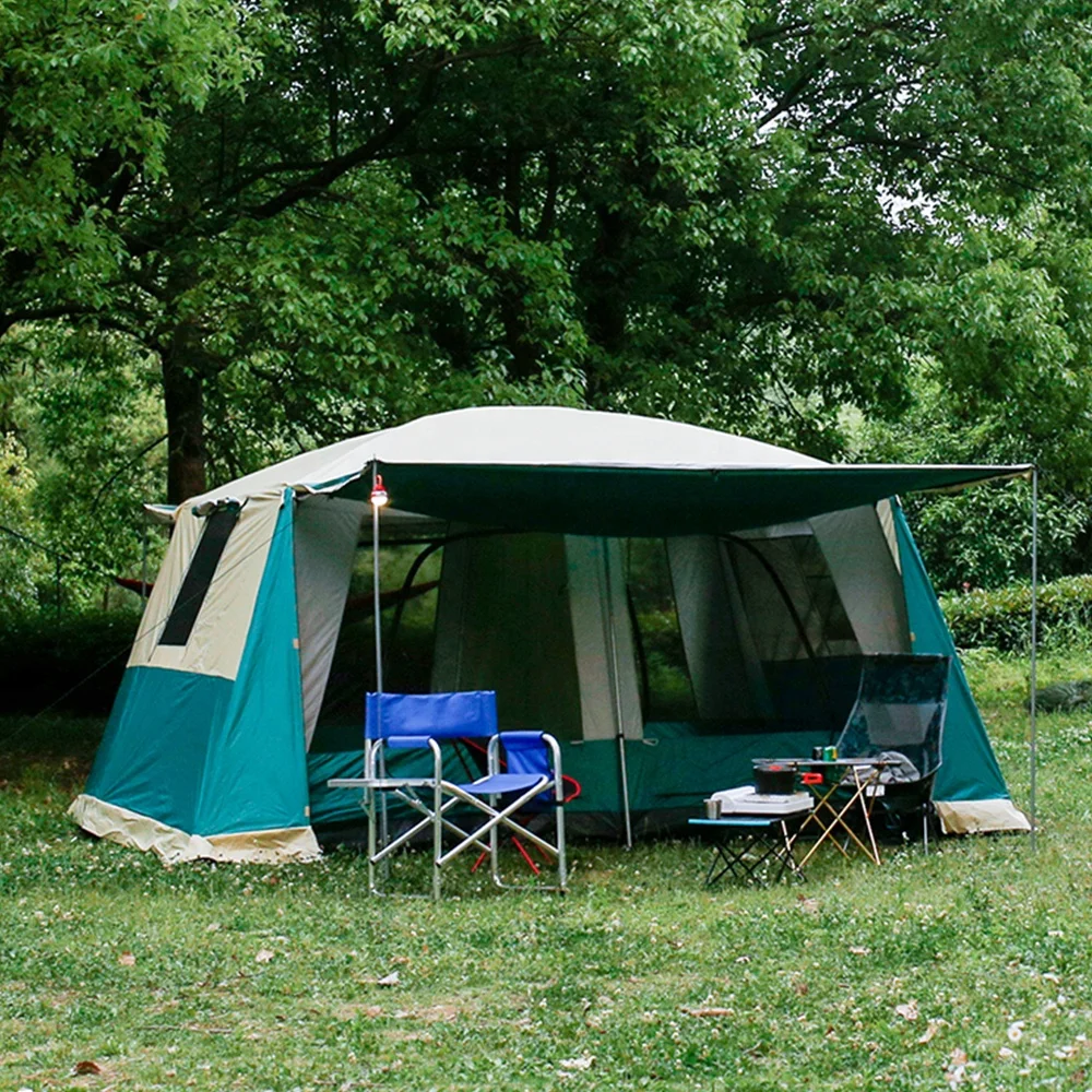 

High Quality 8-10 Person Family Hiking Outdoor Waterproof Camping Tent Sleeping Tent
