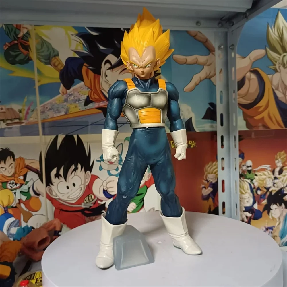 Экшн-фигурка из аниме Dragon Ball Z Super Saiyan Vegeta SMSP, Коллекционная модель куклы, игрушка 29 см