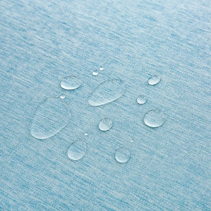 Большая круглая водонепроницаемая и маслостойкая однотонная скатерть из хлопка