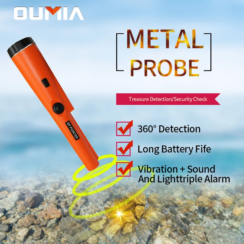 

metal detector accessories GP-pointer Positioning Rod Detector Gold Handheld Metal Detector Positioning Rod Detector
