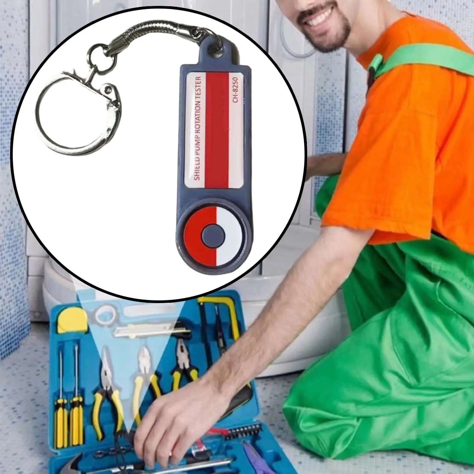 

Тестер вращения Портативный нагревательный циркуляционный электромагнитный магнитный инструмент Инструмент-индикатор для обнаружения польотов переменного тока Инструмент для проверки электромагнитного клапана