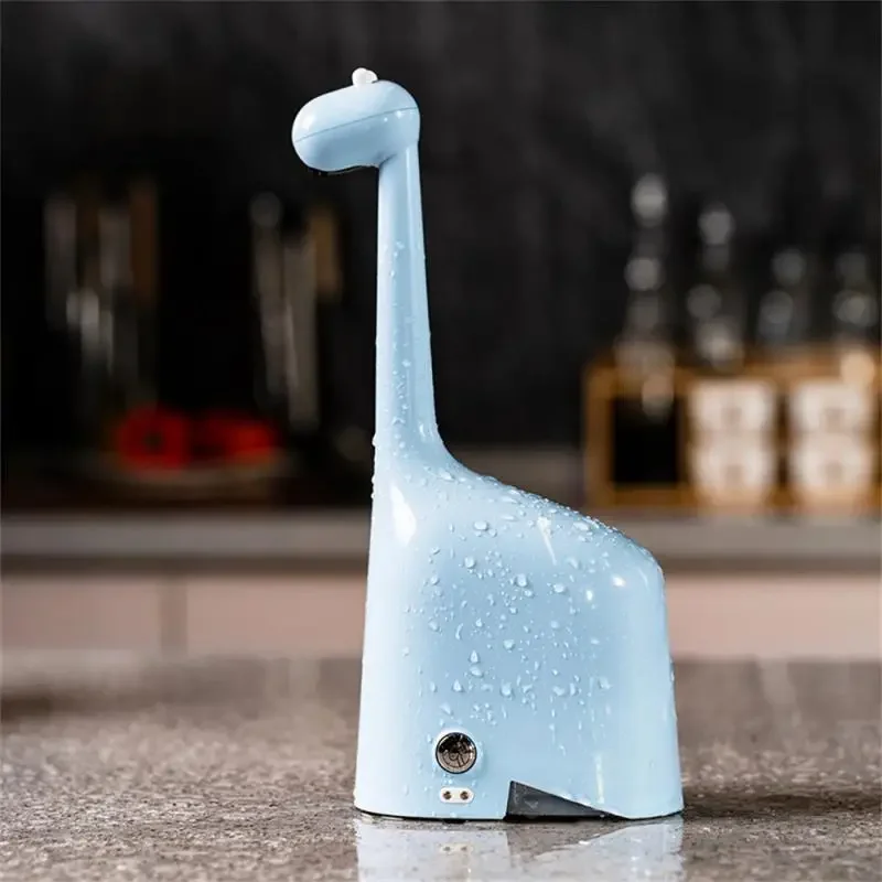 

Automatic Induction Cute Giraffe Soap Dispenser Hand Sanitizer Machine Electric Dishwashing Liquid Gel Shampoo Soap Dispenser