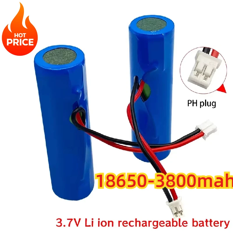 Литиевый аккумулятор 3 7 В 18650 3800 мАч литий-ионный для рыбалки светодиодный