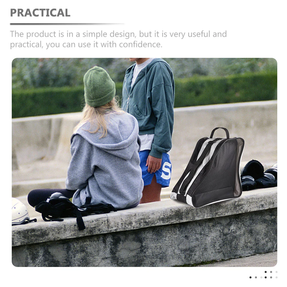 Bag Rollershoe Pouch Case Shoes Storage Packing Organizer Zipper Breathable Portable Holder Container Inline Carrier Handbag