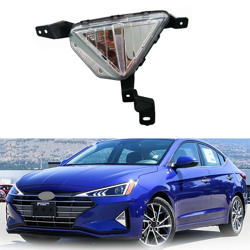 

Car Front Left Side Fog Light Lamp 92301-F2510 Fit for Hyundai Elantra Sedan 2020 2019