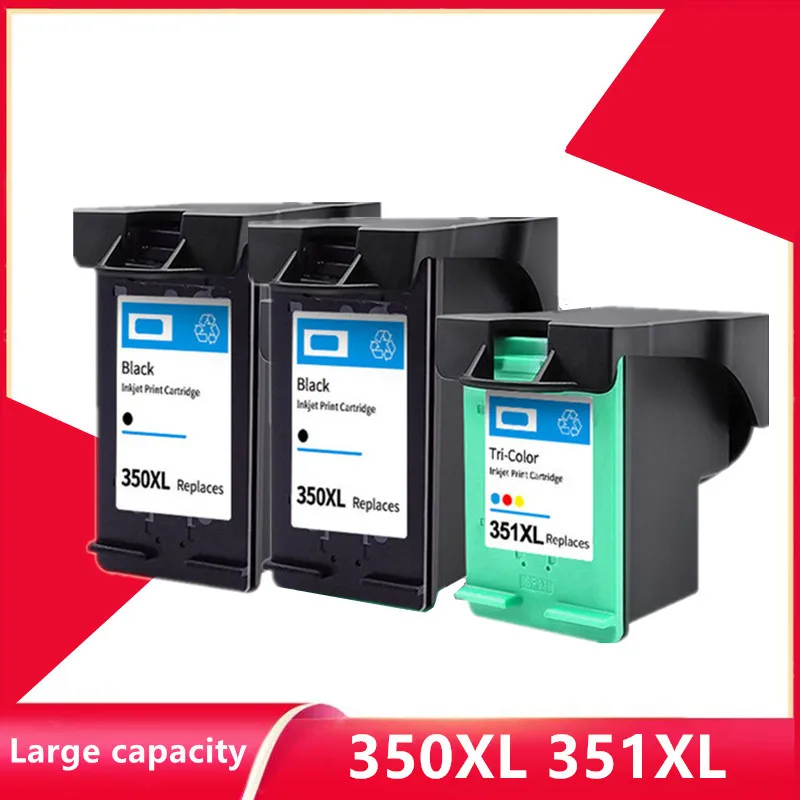 

For hp350 350XL 351XL ink cartridge Replacement for HP 350 351 for D4200 D4260 D4263 D4360 J5730 5780 5785 C4380 4480 4580 4270