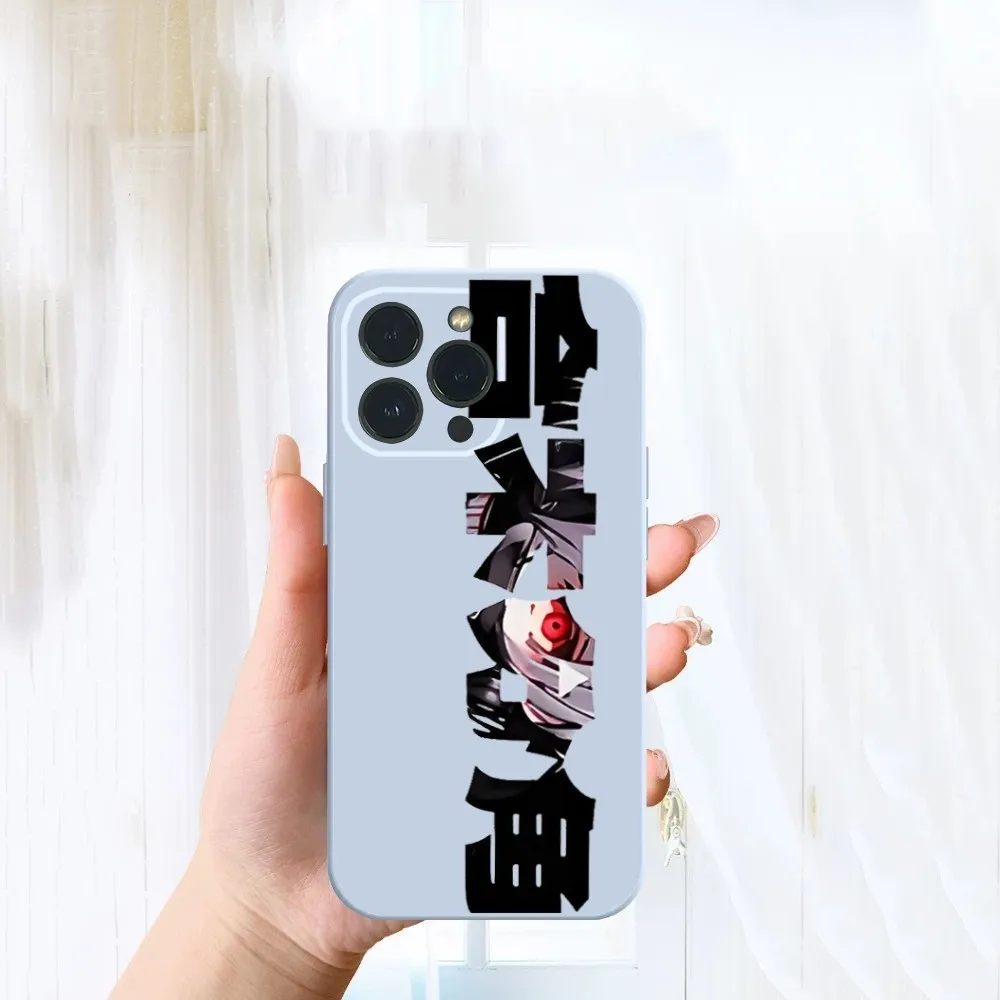 Чехол для телефона с аниме Т-Токио G-Ghoul Kaneki Ken зла матовый чехол iPhone 14 13 12 11 Pro Max XS X XR