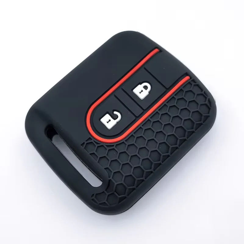 

Силиконовый чехол для автомобильного ключа, резиновый чехол для Nissan Micra K12 Note Navara Qashqai J10 Primera Almera Sunny...