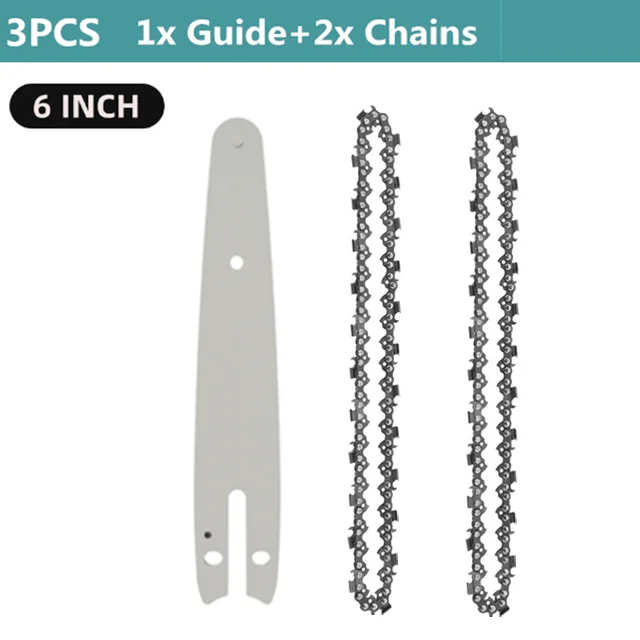 Цепь и направляющая Spreawoaks для электрической пилы 4/6/8 дюймов