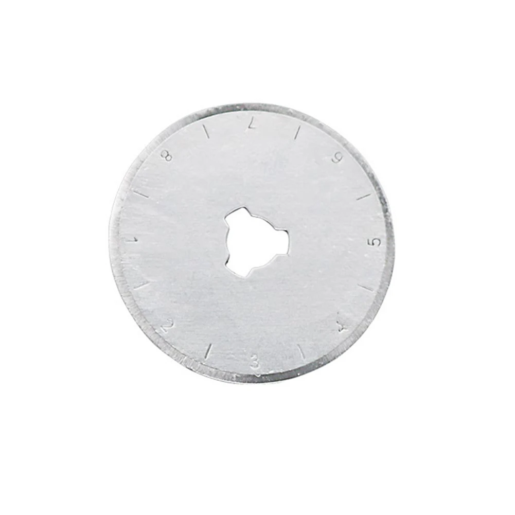 

10Pcs Rotary Blades Kit 45mm Alloy Tool Steel Round Trimmer Rotary Cutter For Sewing Cutting Crafting Handle Tools