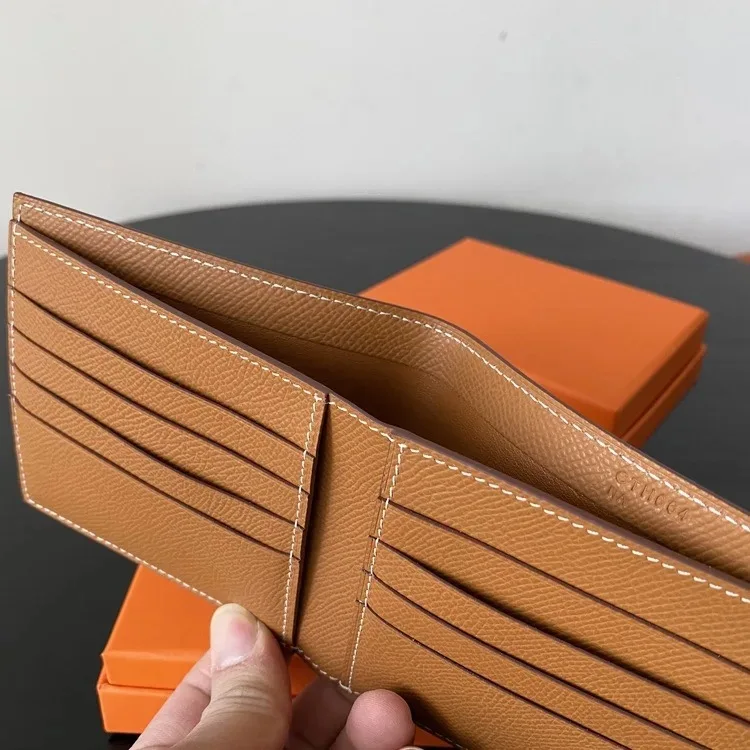 Роскошный кошелек из натуральной кожи для мужчин и женщин бумажник воловьей с