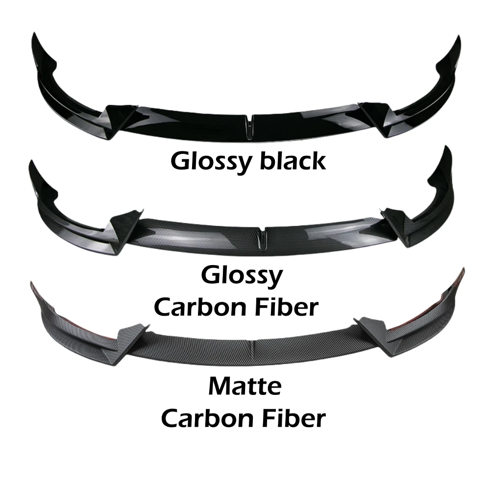 Передний бампер передняя фотосессия Совместимость с Tesla Model 3 Y 2017-2024 сплиттер