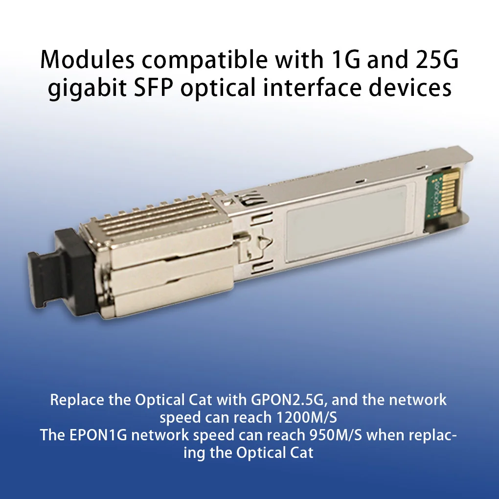 

Modem Power Transceiver Module SFP Stick Internet Connector Supply Replacement Repairing Accessory for Home Office