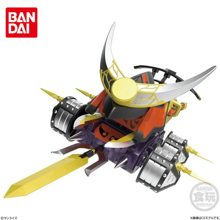 Оригинальная экшн-фигурка BANDAI SMP давилка Turbo Battle1-EX2 Gaki Spartan Gougetsu аниме игрушки для