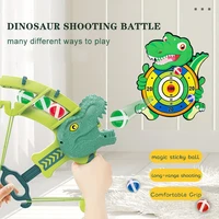 children slingshot target sticky ball dart board dinosaur creative throw sports board games montessori basketball christmas gift