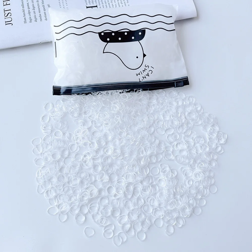 Детские резиновые резинки для волос цвета Carolyn девочек эластичные повседневного