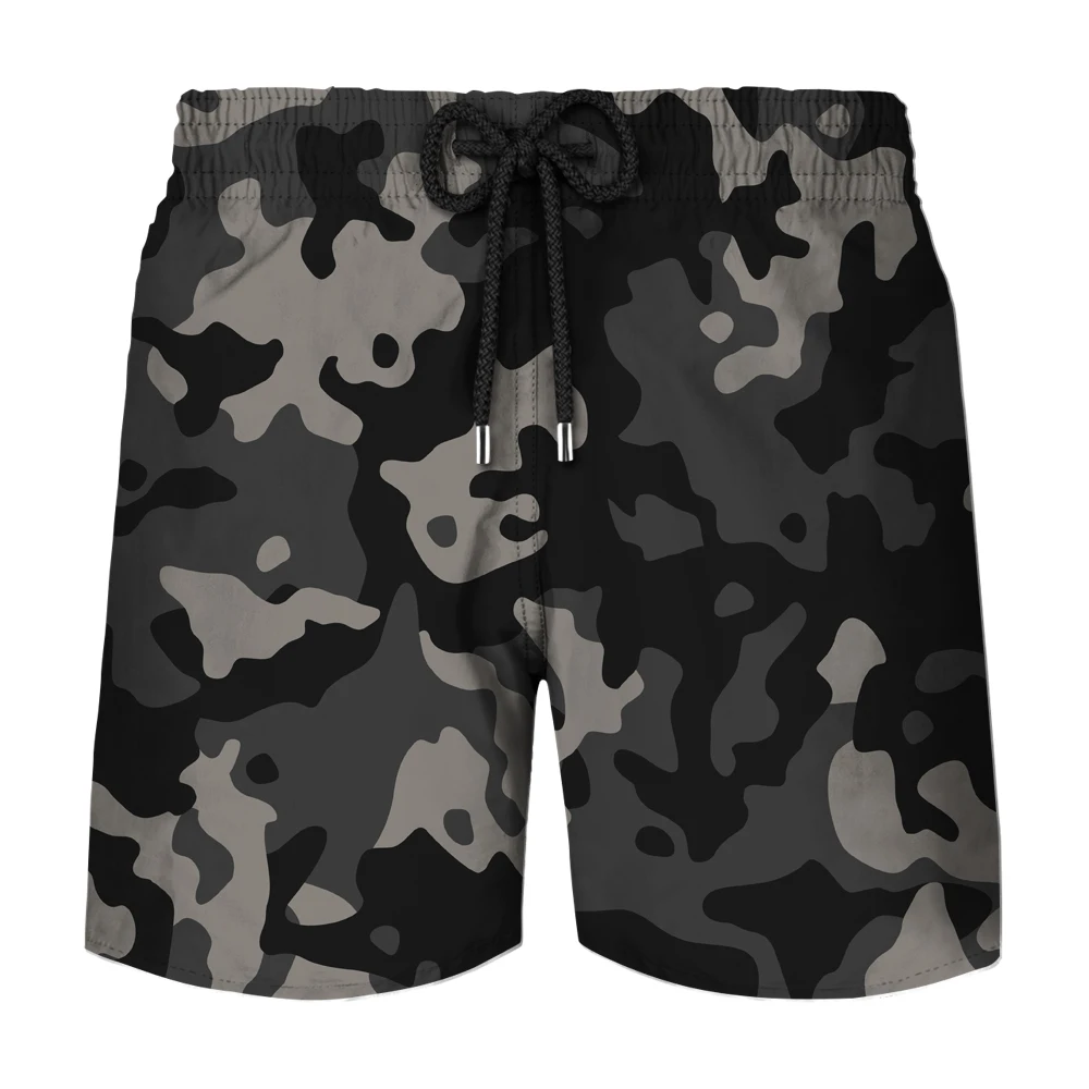 

2022 Men's And Women's Casual Shorts Summer New Men's And Women's Camouflage Camouflage Running Sports Five-point Pants