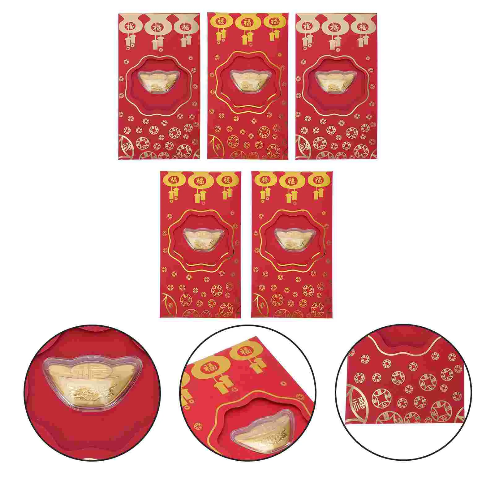 

Red Envelopes Money Chinese Year New Envelope Bao Lucky Hong Packet Packets 2022Pocket Springfestival Gift Wedding Pocketscash