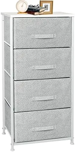 

Drawer Fabric Dresser Storage Tower, Dresser Chest for Bedroom, Organizer Unit for Closets Bedroom Nursery Room Hallway, Wood To