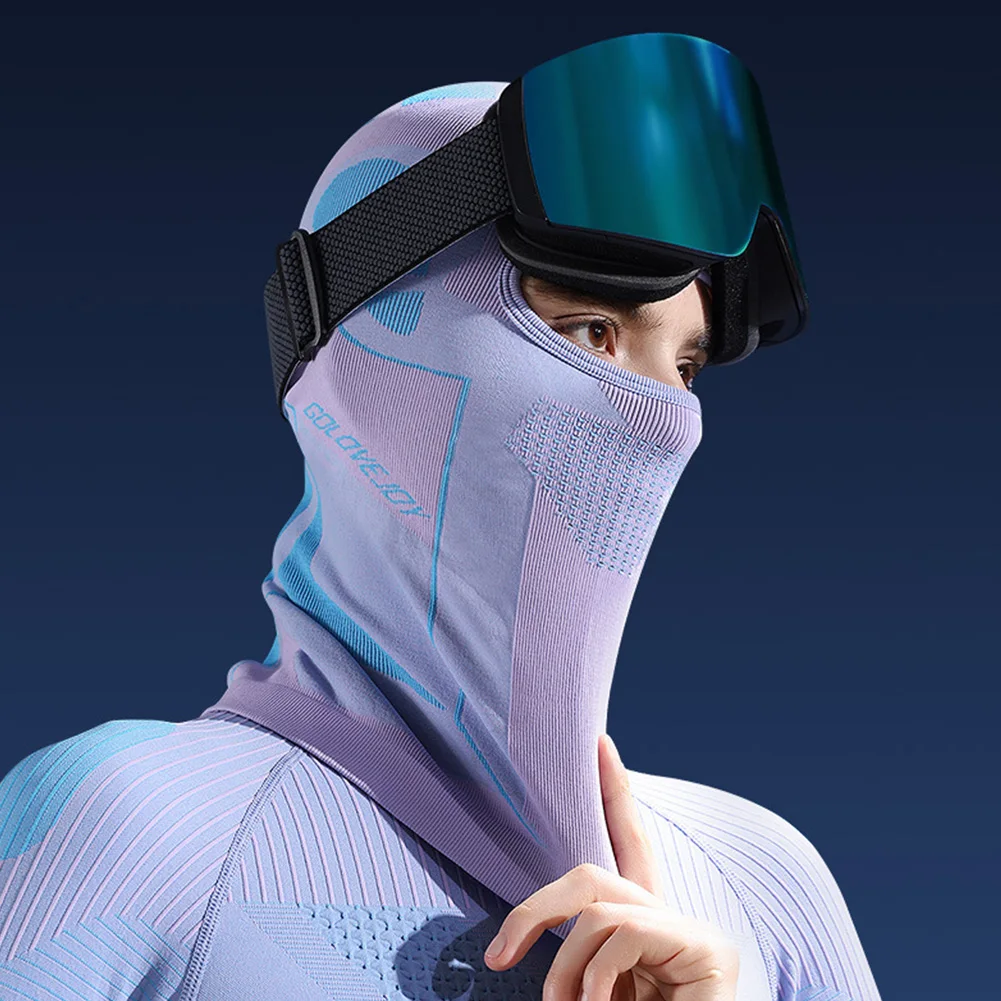 

Balaclava Face Mask Cold-Proof Insulated Face Mask One-Piece Cycling Head Neck Cover Full Face for Outdoor Activities