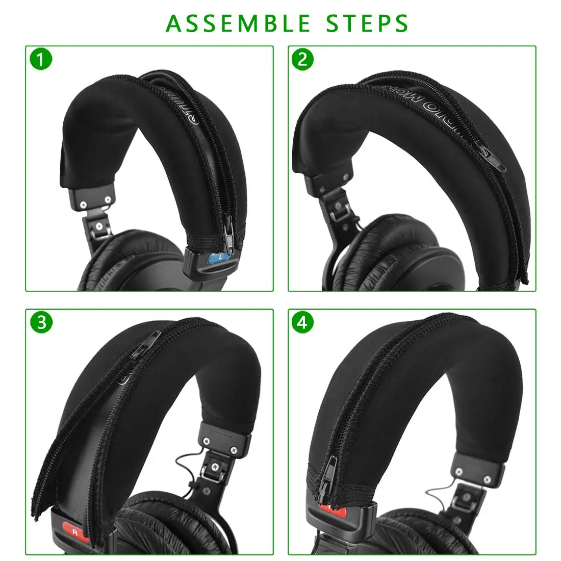 Амбушюры для наушников Sony MDR-7506 MDR-V6 MDR-CD900STHeadphones-черный