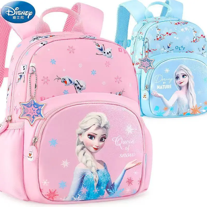

Disney Cartoon Schoolbag Frozen Elsa Anna Girls Cute Primary School Bag Sofia Princess Kindergarten Cute Backpack Gift