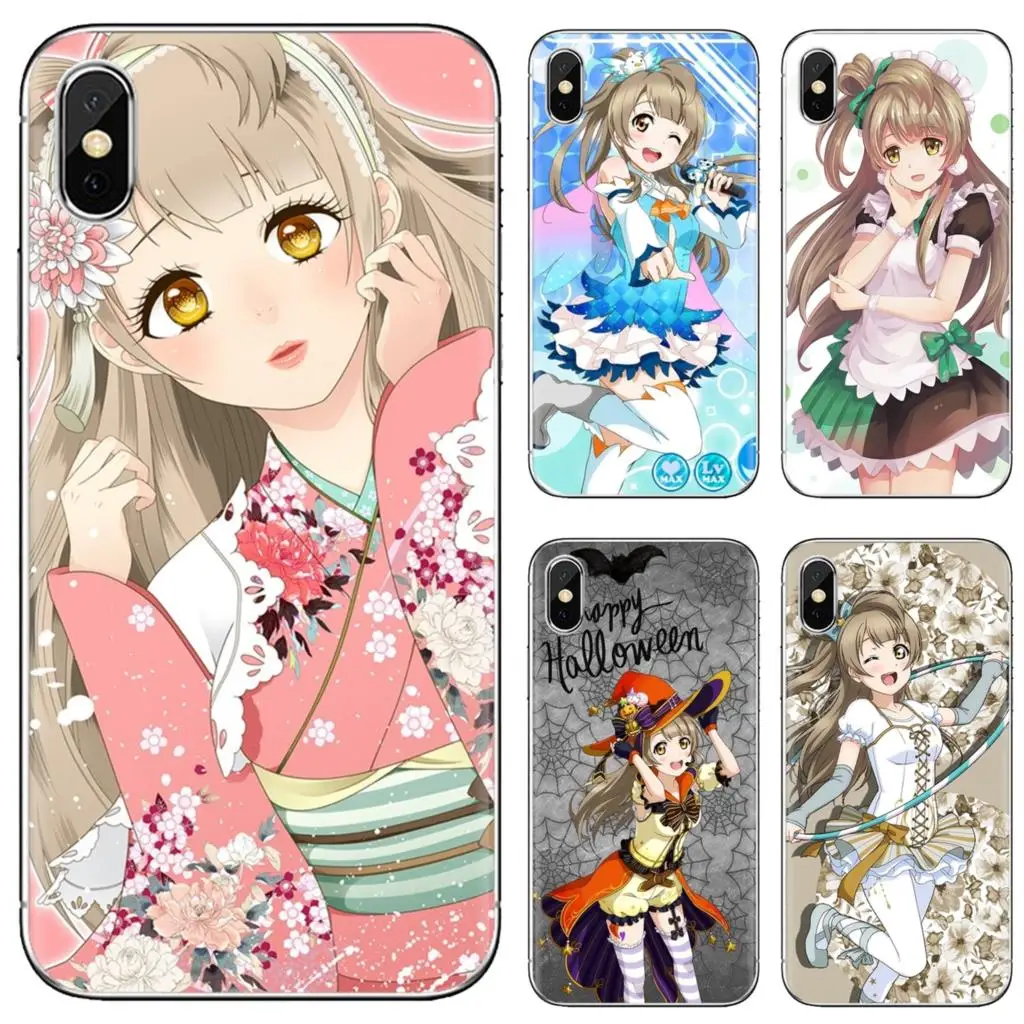 

Mobile Phone Case Cover Minami Kotori Love Live For iPhone 10 11 12 13 Mini Pro 4S 5S SE 5C 6 6S 7 8 X XR XS Plus Max 2020