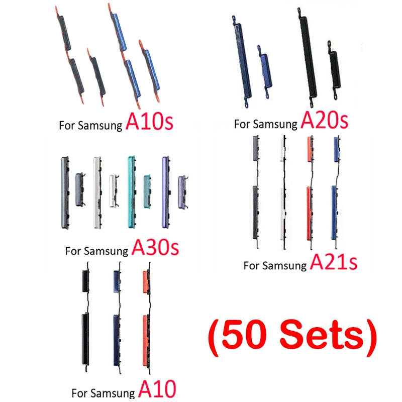 50 шт., кнопки питания телефона Samsung Galaxy A10s A20s A30s A21s A10