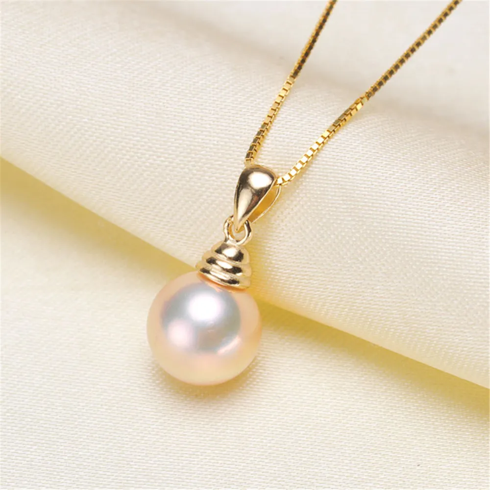 

S925 Sterling Silver Half Hole Eye Pins Beads End Caps Top Drilled Pendant Bails Connector For DIY Jewelry Making Accessories