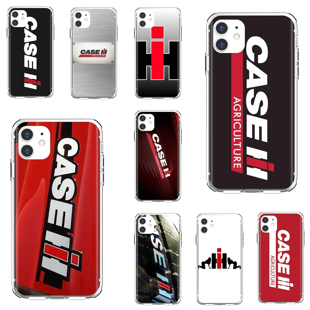 

Soft Housing Case For iPhone 10 11 12 13 Mini Pro 4S 5S SE 5C 6 6S 7 8 X XR XS Plus Max 2020 CASE-IH-Tractor's-logo-Art