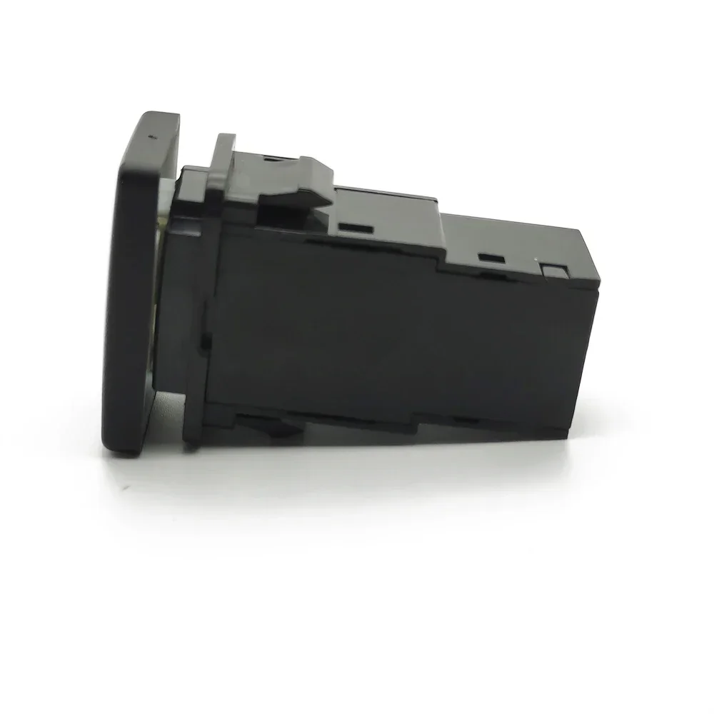 1PC Samochodowe pomarańczowe światło LED przednie przeciwmgielne Garaż Nanoe Przycisk przełącznika wydechu z przewodem do Toyota Prado