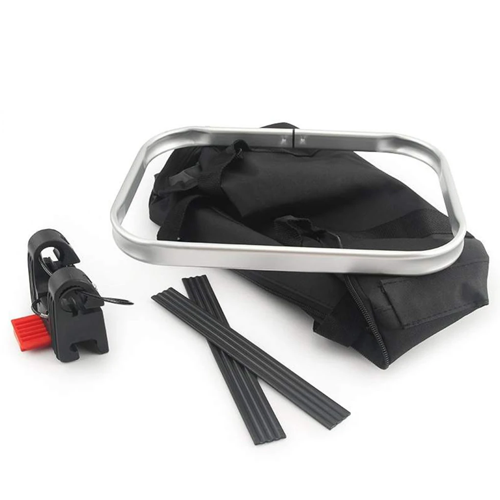 

Foldable Bike Front Bag Traveling Shopping Traveling Folding Bicycles Fast Release Basket Removable Cycling Accessory