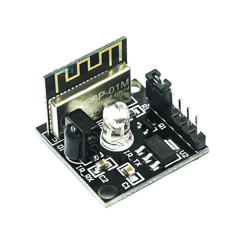 

ESP8285 Infrared receiving and transmitting wifi remote control switch module development learning board