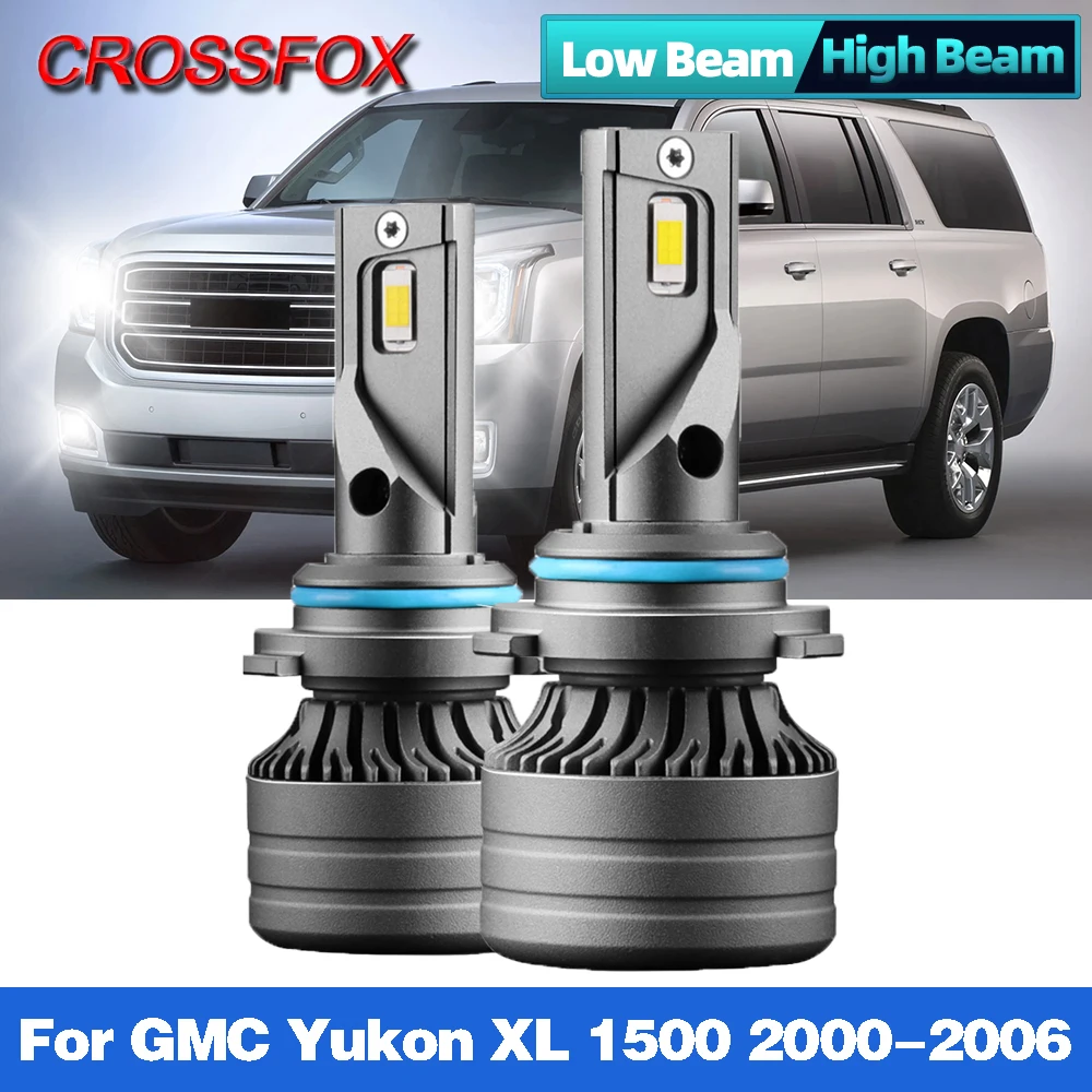 

Car LED Headlights Bulbs 12V 6000K 9005 9006 HB3 HB4 Canbus Car Lights For GMC Yukon XL 1500 2000 2001 2002 2003 2004 2005 2006