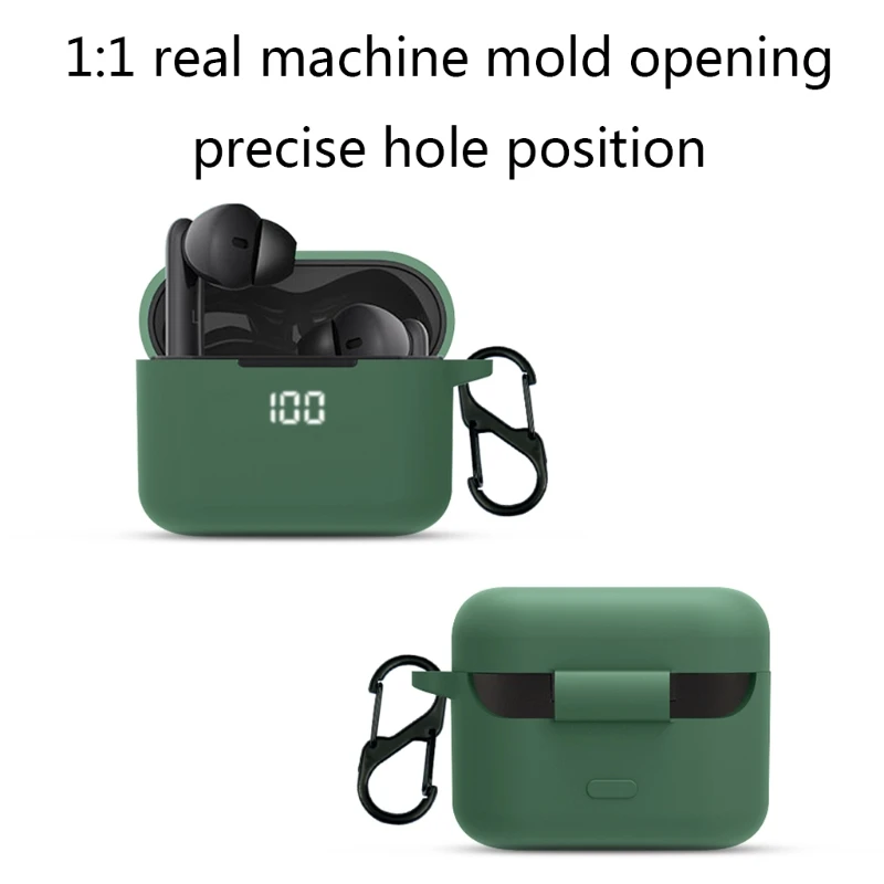 

for Case for Nokia-E3102 Shockproof Wireless Earphone Silicone Sleeve Impact-resistant Washable Cover New Dropship