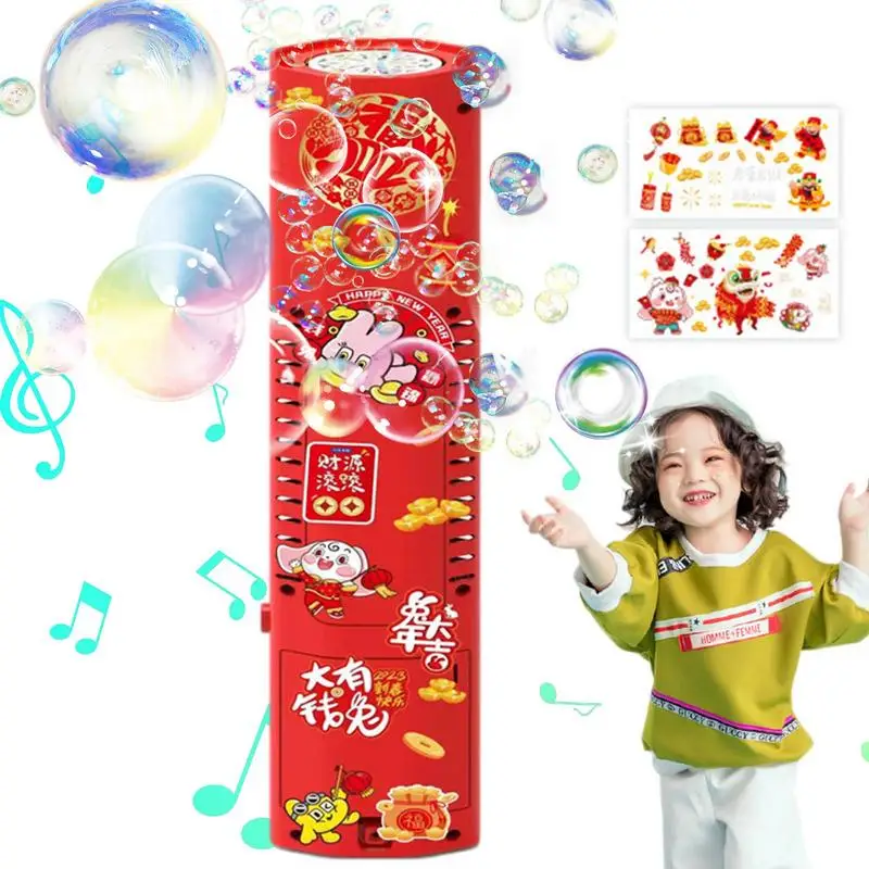 

Firework Bubble Blower 2023 New Year Bubble Machine Firework Bubble Machine Automatic Bubble Blower Electric Bubble Maker