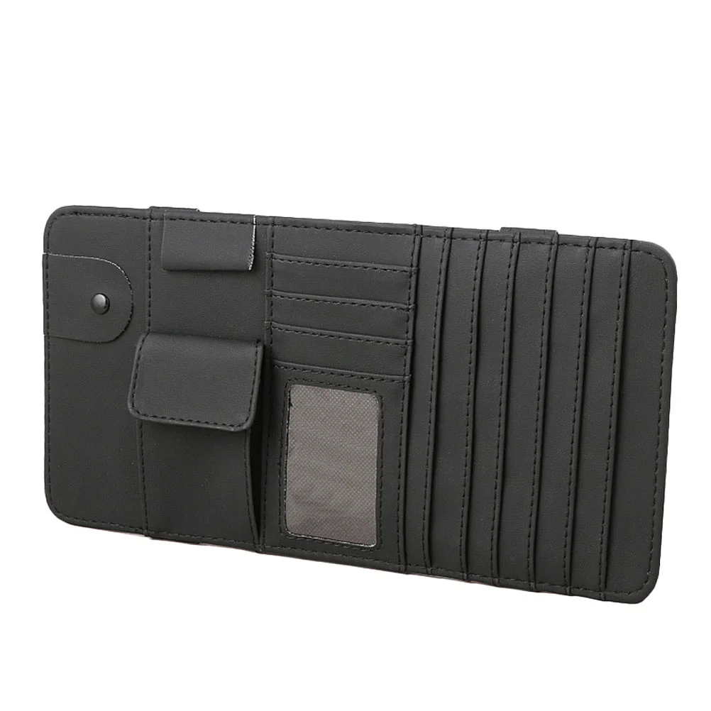 

Multi- Pocket Case Bag Car Sun Visor Storage Pocket Pouch Holder for Car Truck Auto Visor Organizer Sun Visor Box