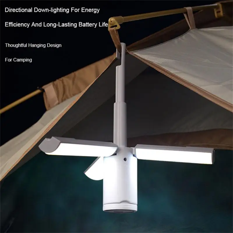 

Battery Life Camping Light Multifunctional Tent Atmosphere Light Folding Handheld Hanging Light Camping Horse Light Handheld