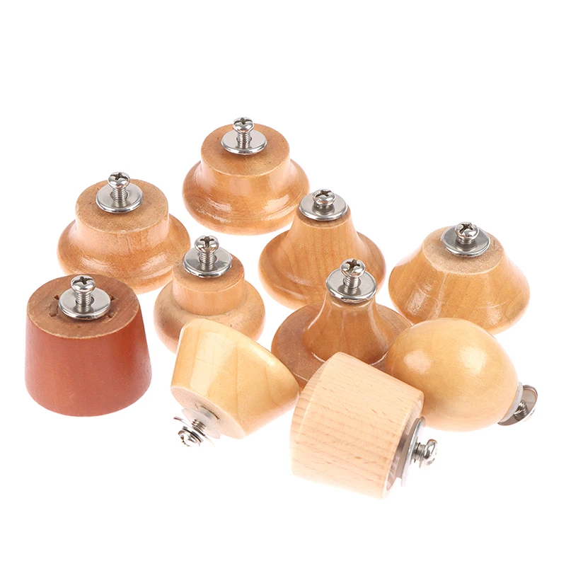 

Stainless steel pot lid button top bead pot lid handle Wood top bead kitchen coo